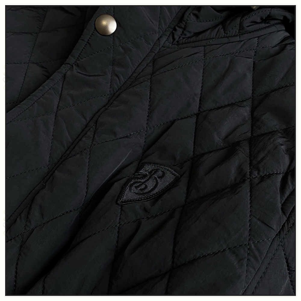 QUILTED PARKER COAT