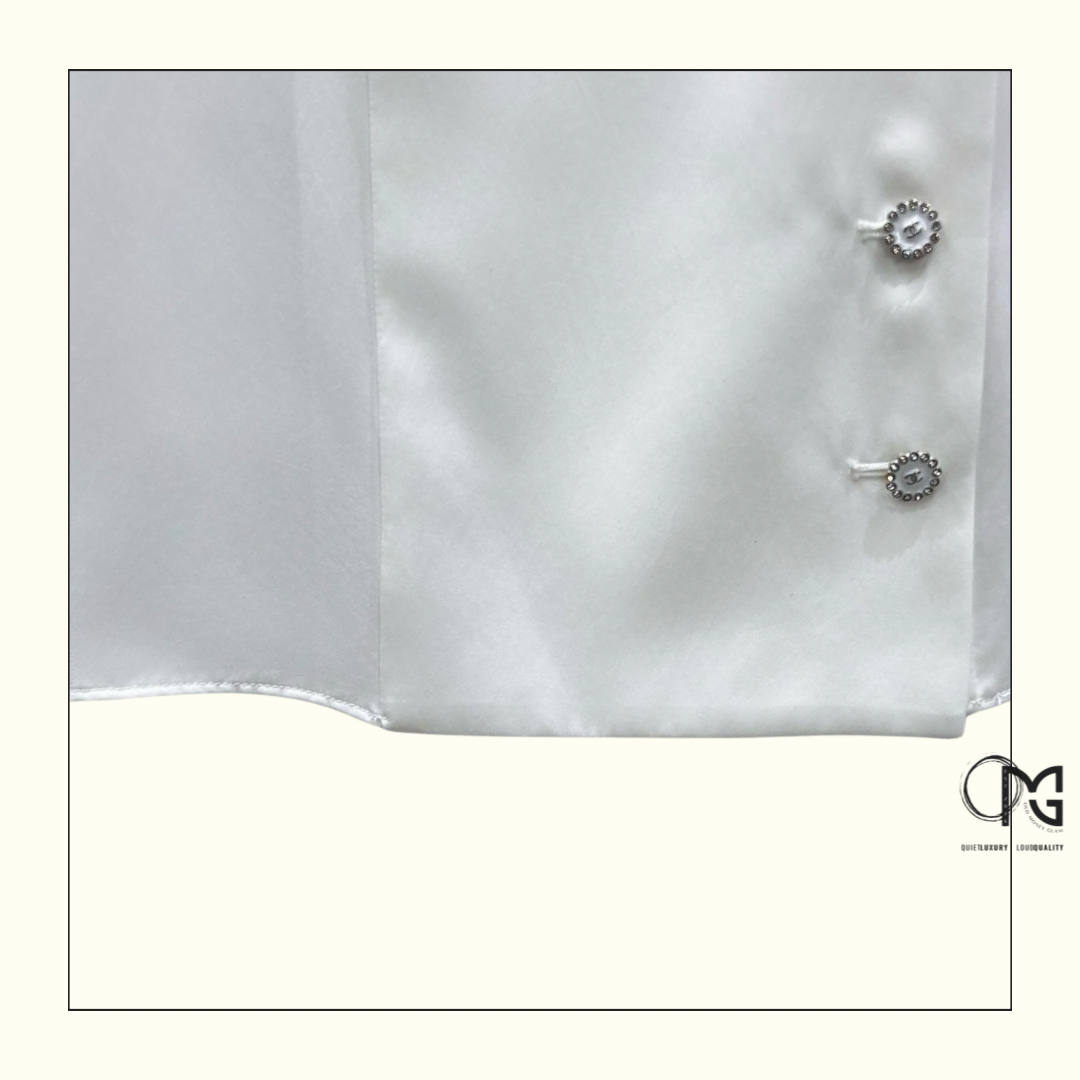 SATIN & SILK MUSLIN TOP