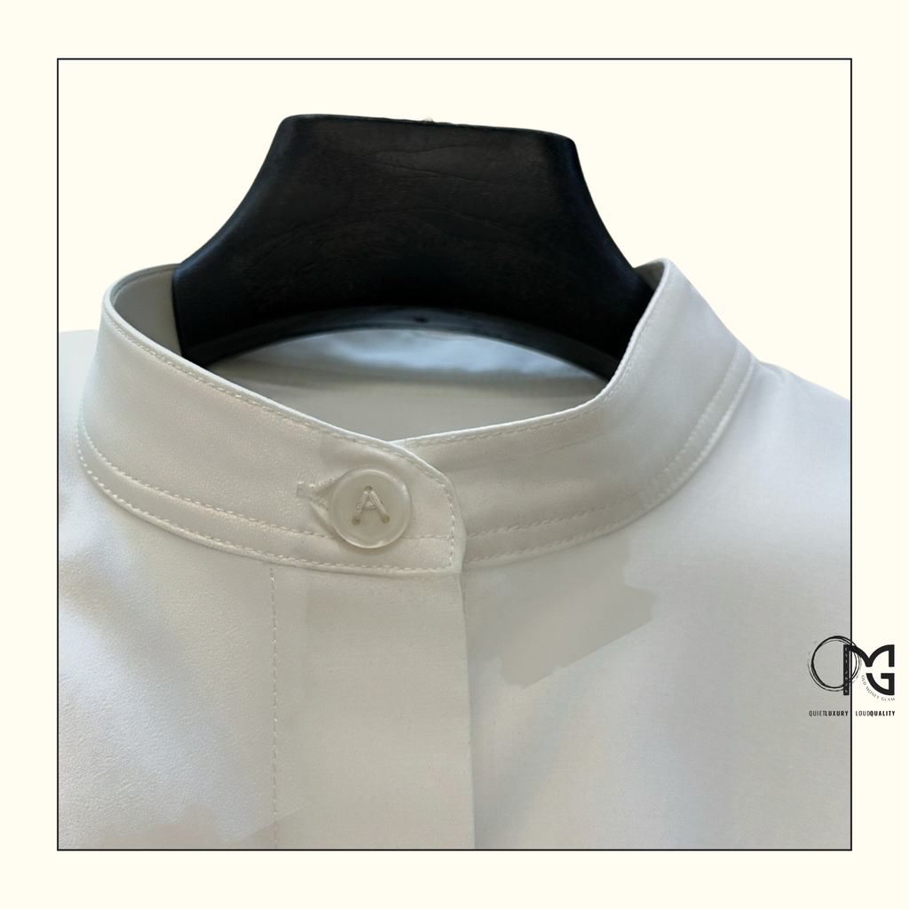COTTON POPLIN BLOUSE