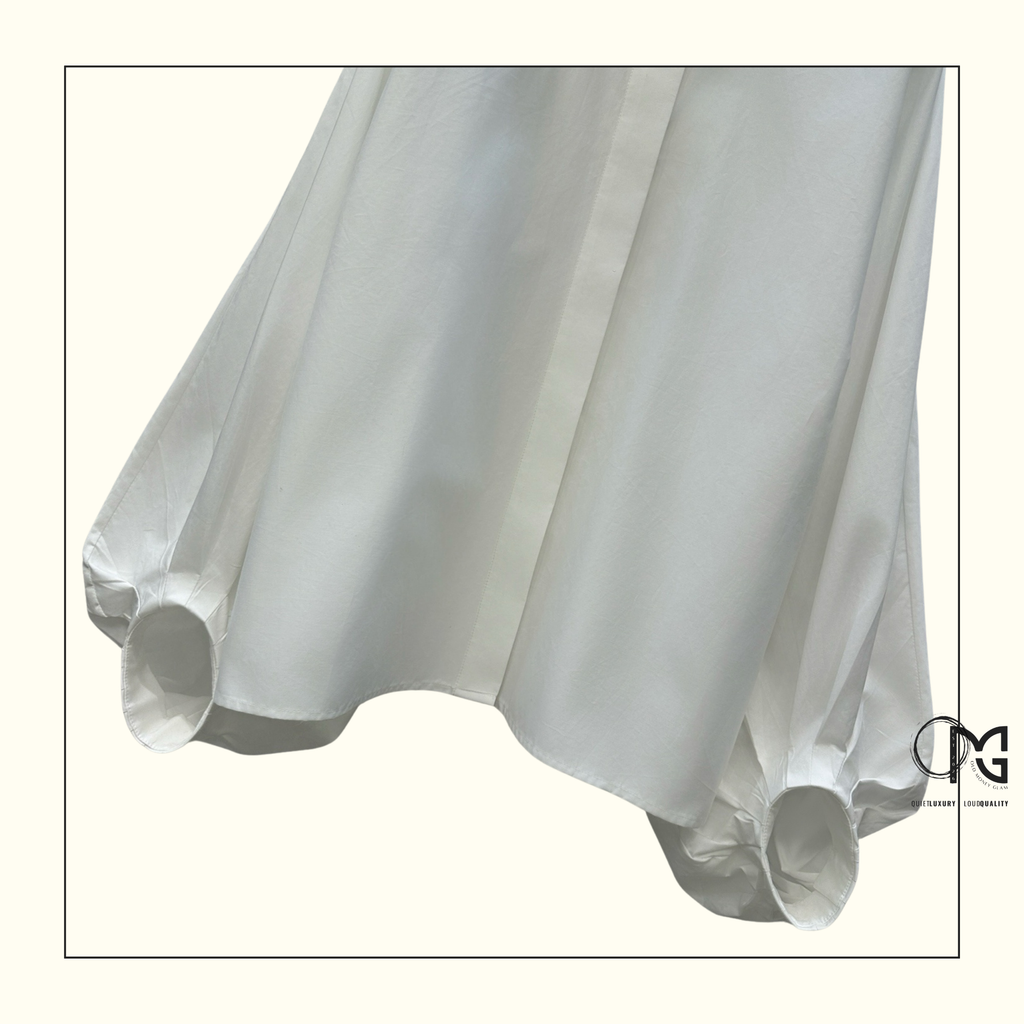 COTTON POPLIN BLOUSE