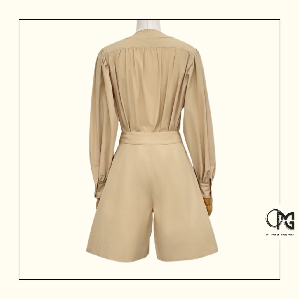 HAILEY COTTON BLOUSE & DORIN SHORT