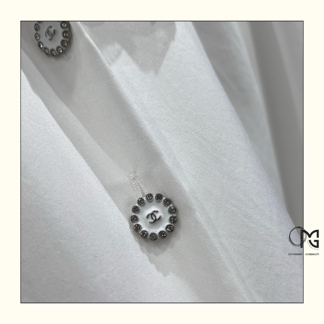 SATIN & SILK MUSLIN BLOUSE