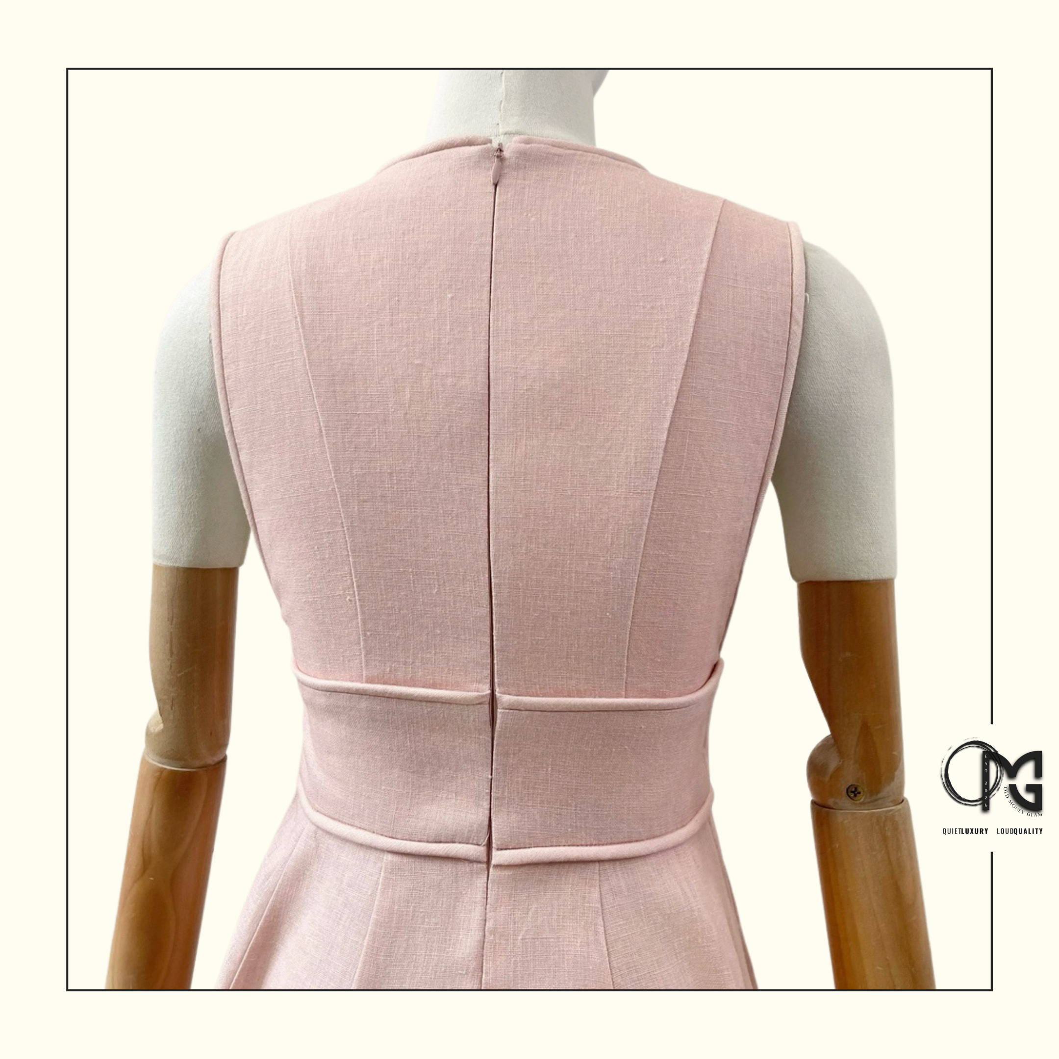WAVERLY PLUNGE MIDI DRESS