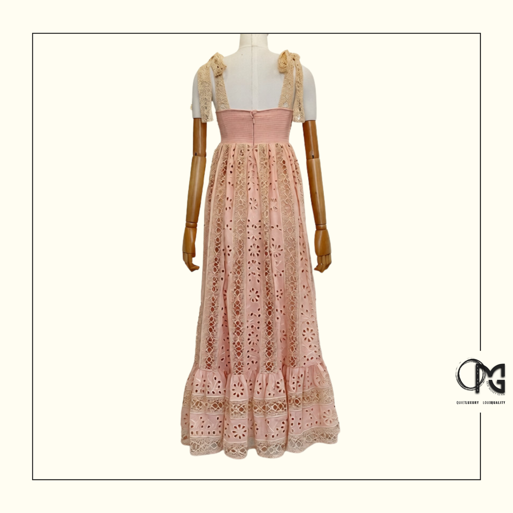 AWAKEN TEXTURED STRIPE MAXI