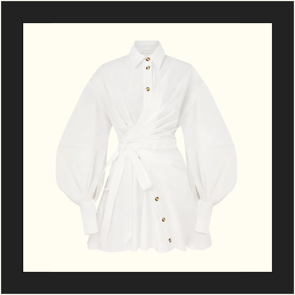 REBELLION POPLIN MINI DRESS