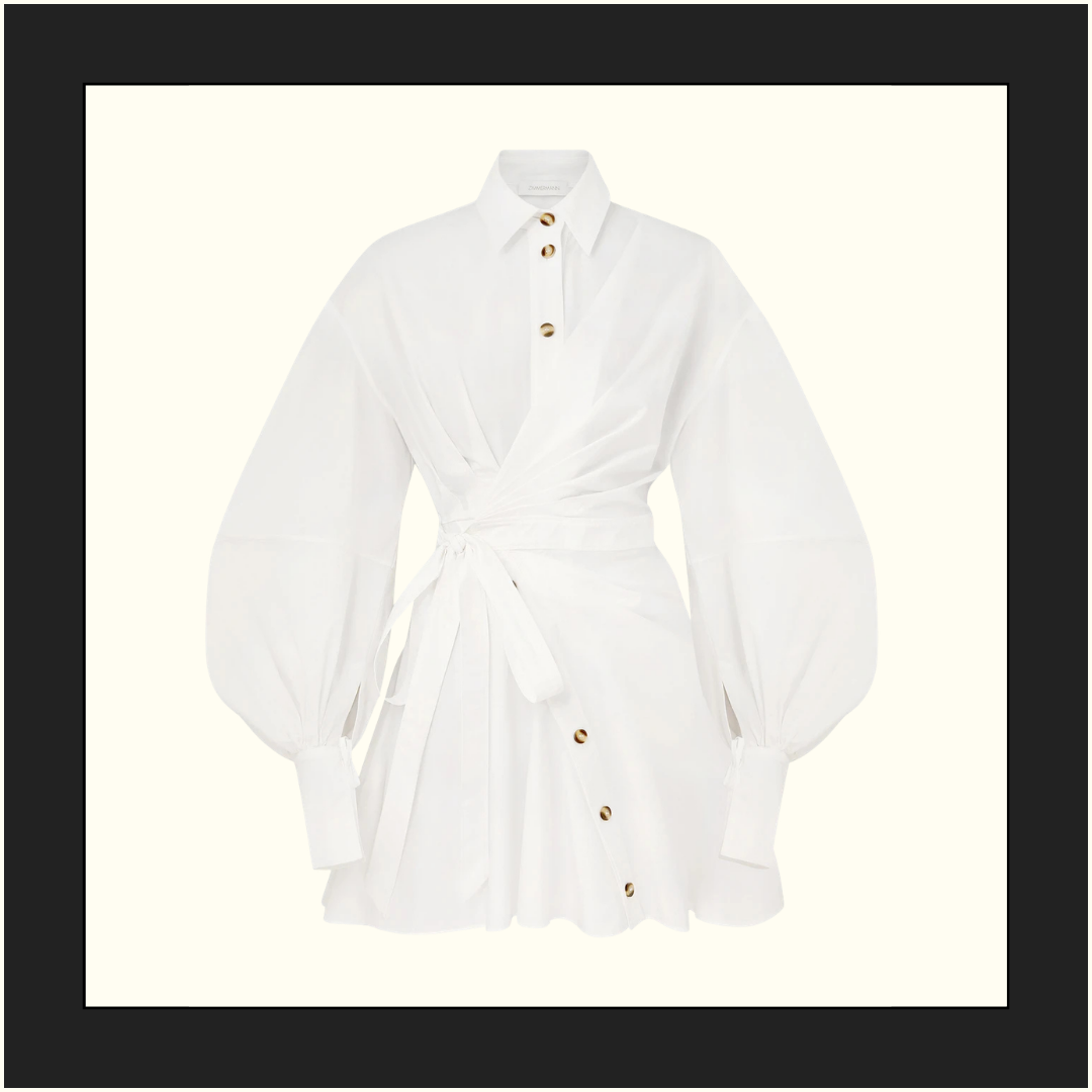 REBELLION POPLIN MINI DRESS