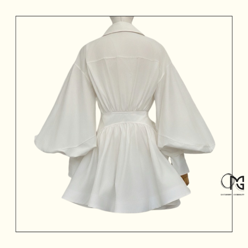 REBELLION POPLIN MINI DRESS