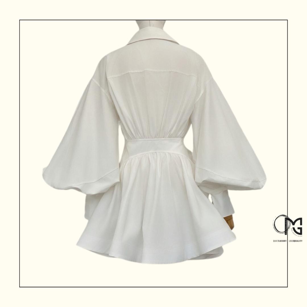REBELLION POPLIN MINI DRESS
