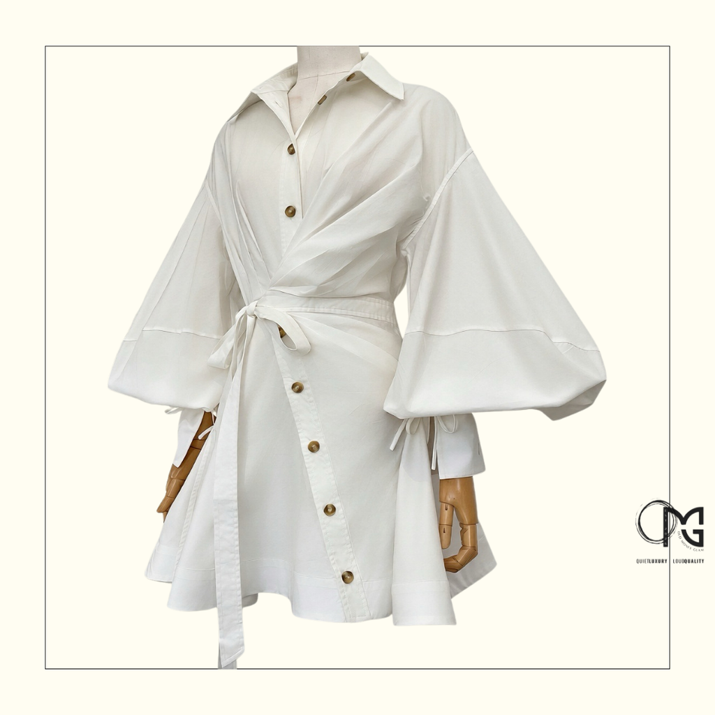REBELLION POPLIN MINI DRESS