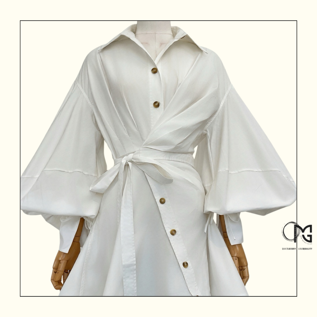 REBELLION POPLIN MINI DRESS