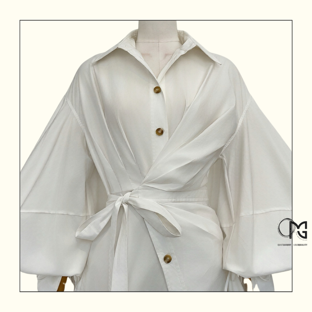 REBELLION POPLIN MINI DRESS
