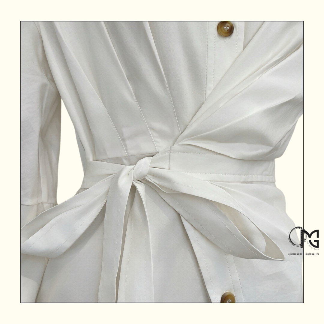 REBELLION POPLIN MINI DRESS