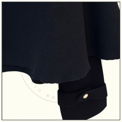 WOOL BLEND CAPE EFFECT CARDIGAN