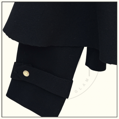 WOOL BLEND CAPE EFFECT CARDIGAN
