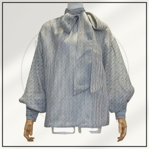 HYPNOTIC STRIPED BLOUSE & WIDE LEG PANT