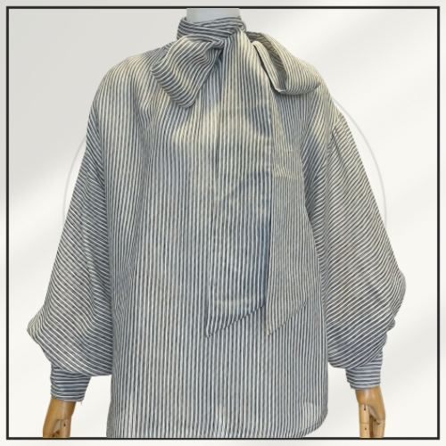 HYPNOTIC STRIPED BLOUSE & WIDE LEG PANT