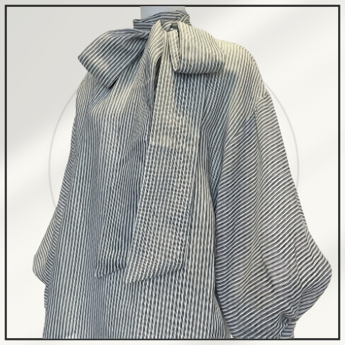 HYPNOTIC STRIPED BLOUSE & WIDE LEG PANT