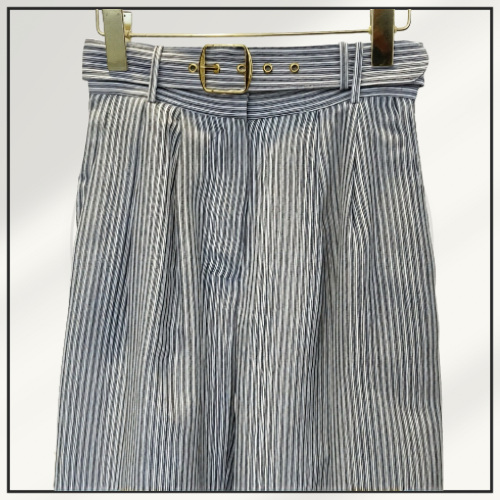 HYPNOTIC STRIPED BLOUSE & WIDE LEG PANT