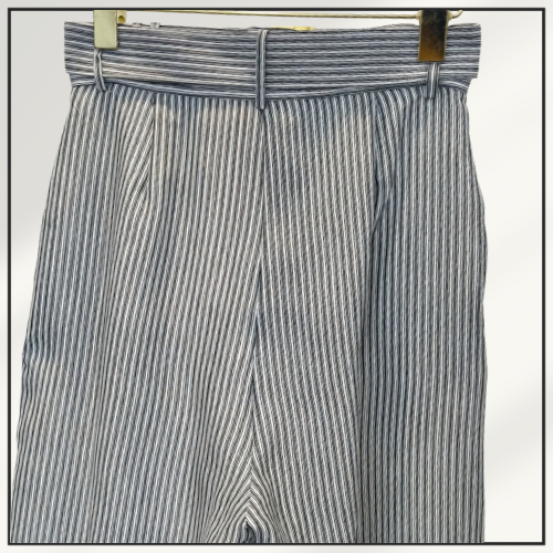 HYPNOTIC STRIPED BLOUSE & WIDE LEG PANT