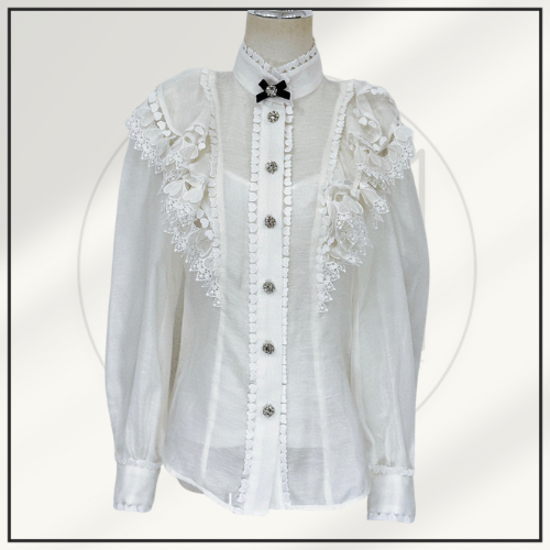 CRUSH HEART EMBELLISHED SHIRT