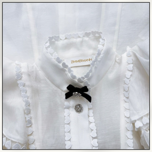 CRUSH HEART EMBELLISHED SHIRT