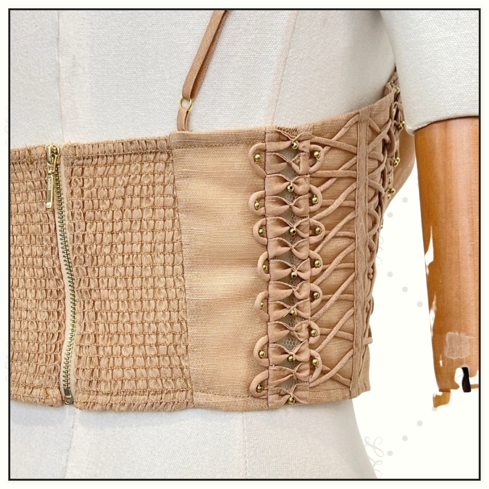 REBELLION BEADED BODICE & MIDI SKIRT