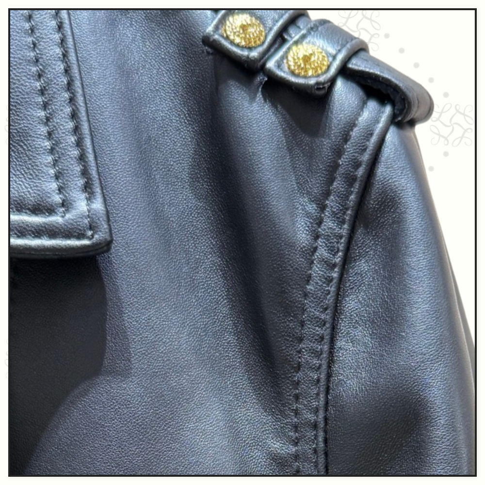 SIGNATURE BIKER LEATHER JACKET