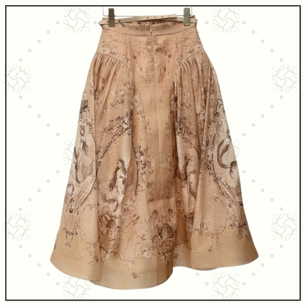 REBELLION BEADED BODICE & MIDI SKIRT