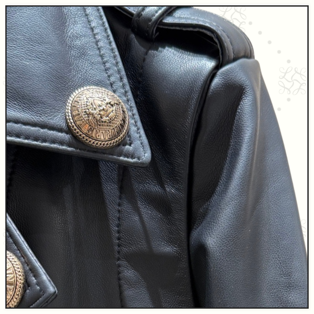 SIGNATURE BIKER LEATHER JACKET