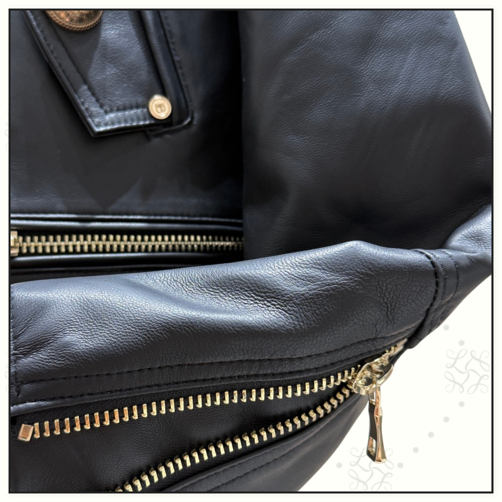 SIGNATURE BIKER LEATHER JACKET