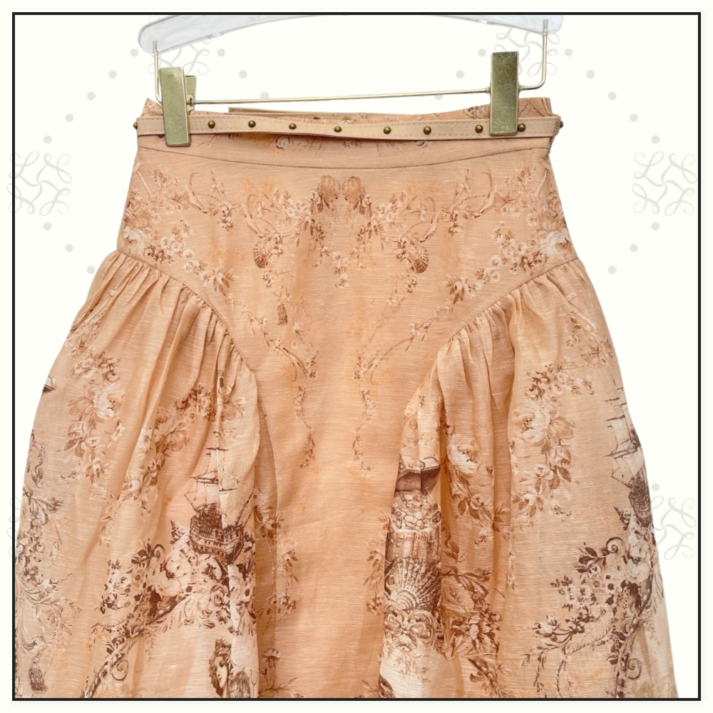 REBELLION BEADED BODICE & MIDI SKIRT