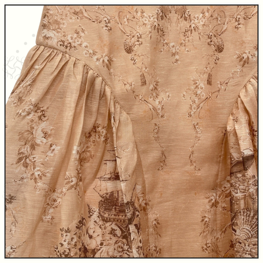 REBELLION BEADED BODICE & MIDI SKIRT