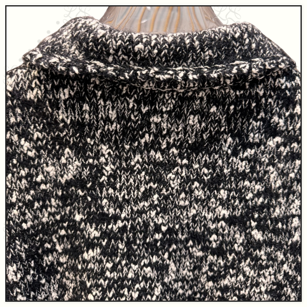 EMBROIDERED MOHAIR JACKET & MINI SKIRT