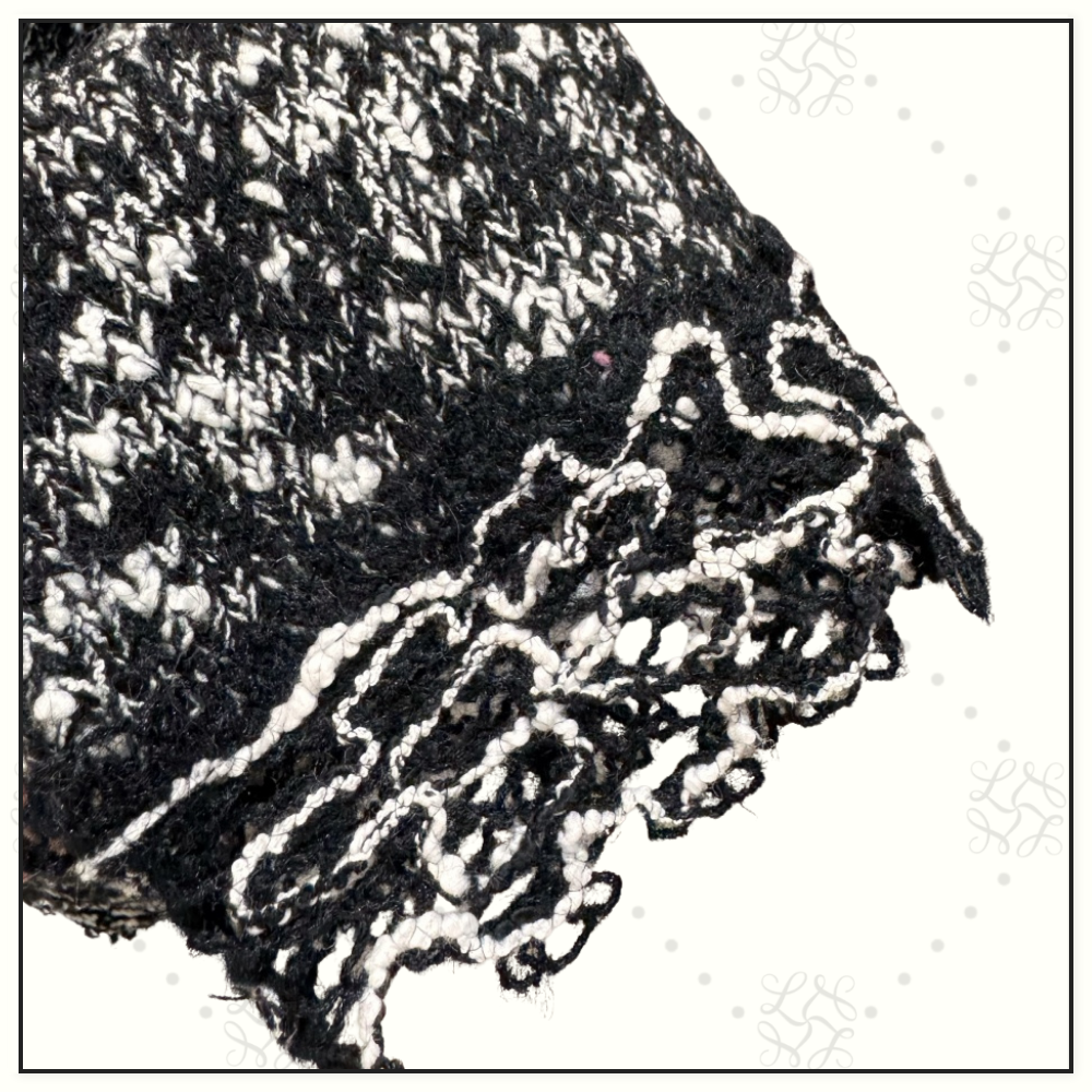 EMBROIDERED MOHAIR JACKET & MINI SKIRT