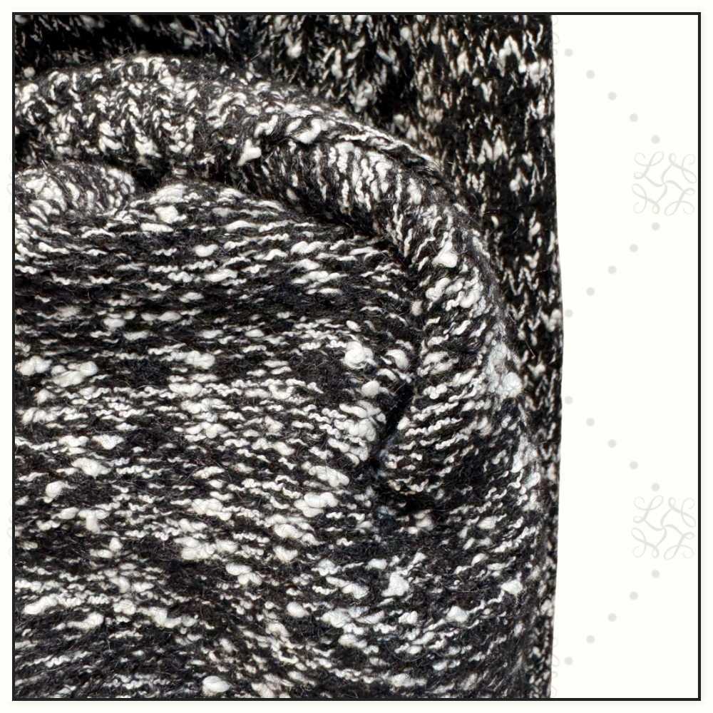 EMBROIDERED MOHAIR JACKET & MINI SKIRT