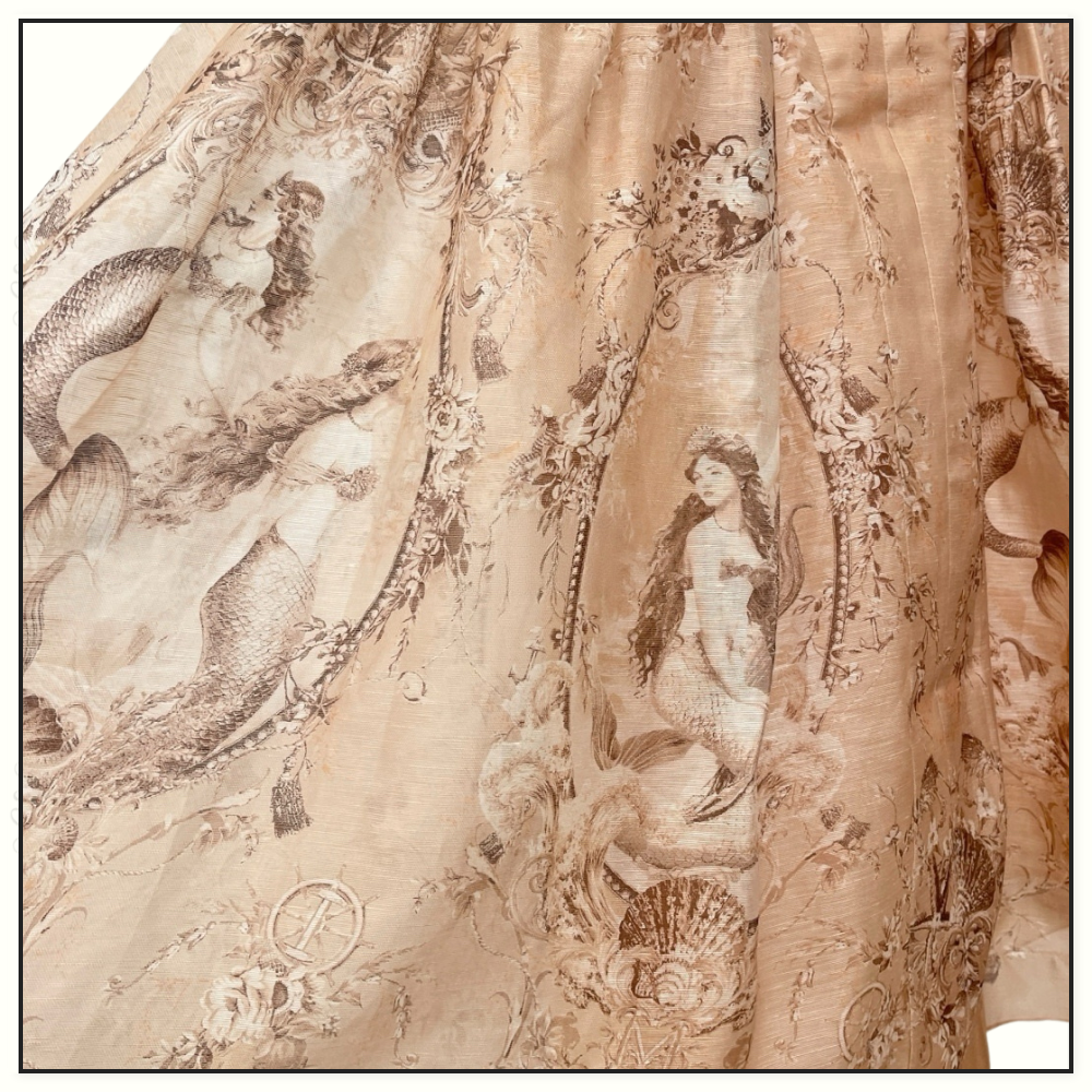 REBELLION BEADED BODICE & MIDI SKIRT