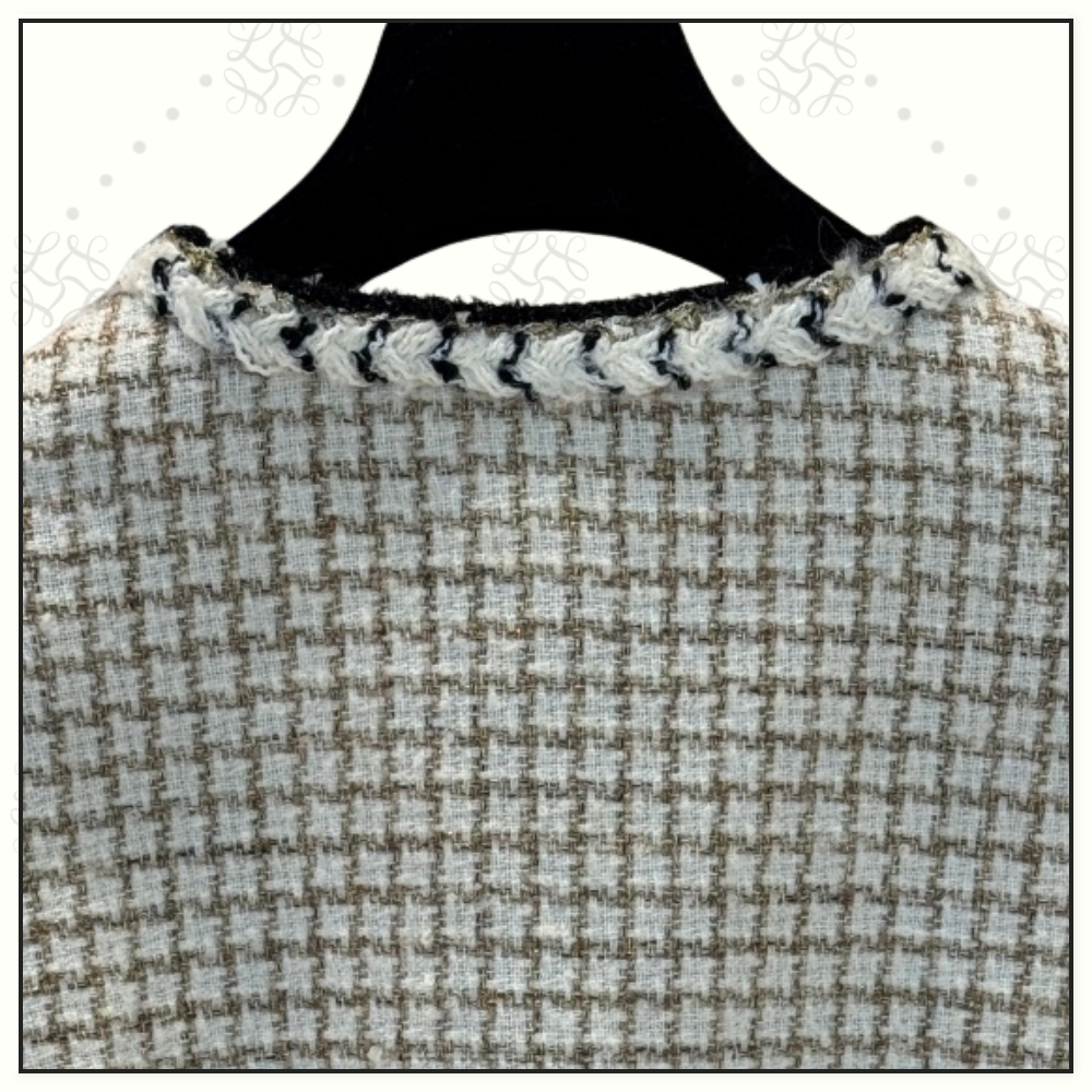 WOOL & MOHAIR TWEED VEST & MINI SKIRT & PENCIL SKIRT