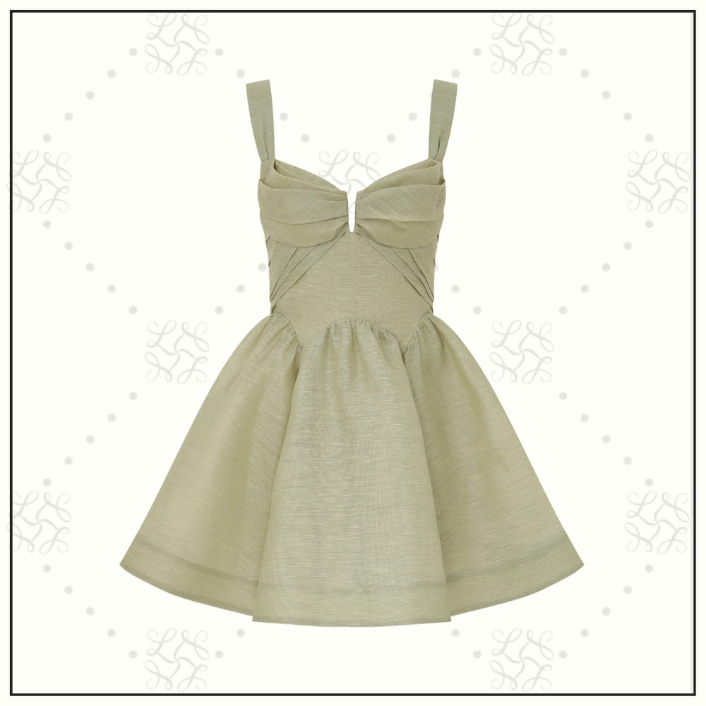 REBELLION DRAPE MINI DRESS