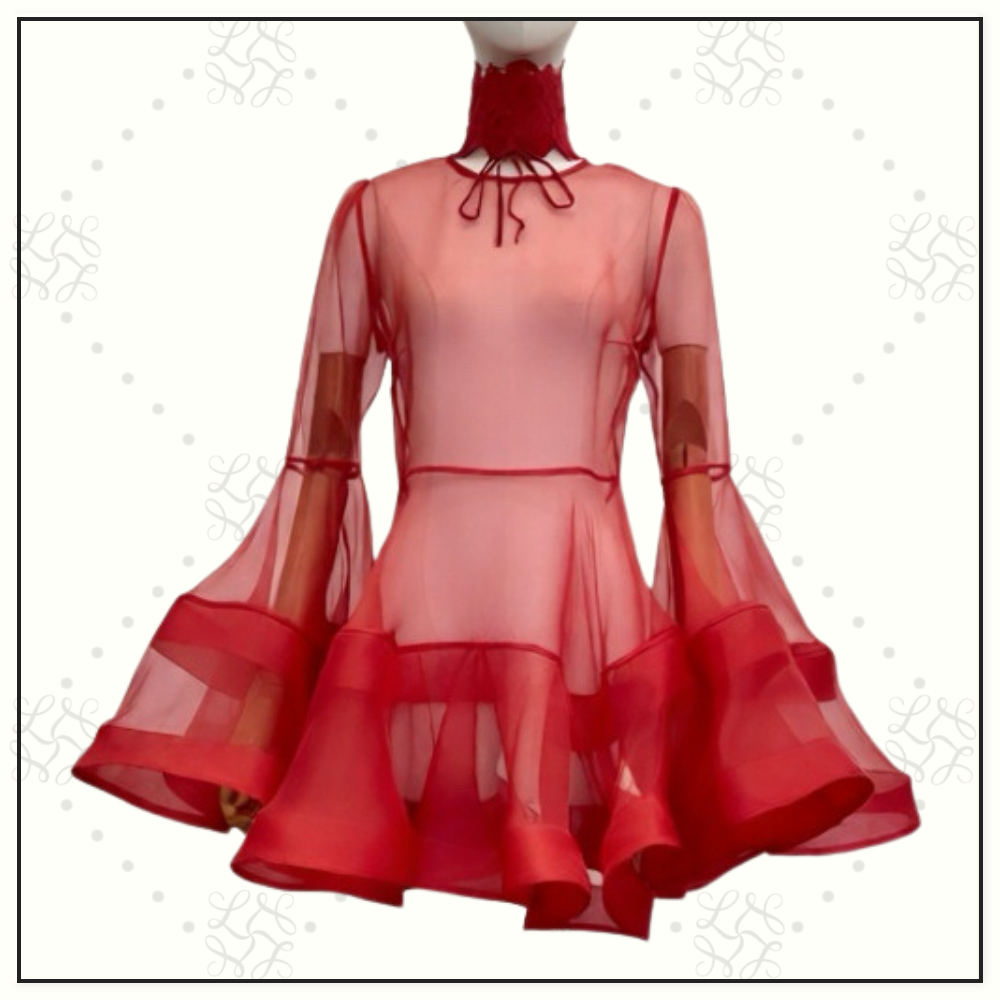 REBELLION LANTERN MINI DRESS