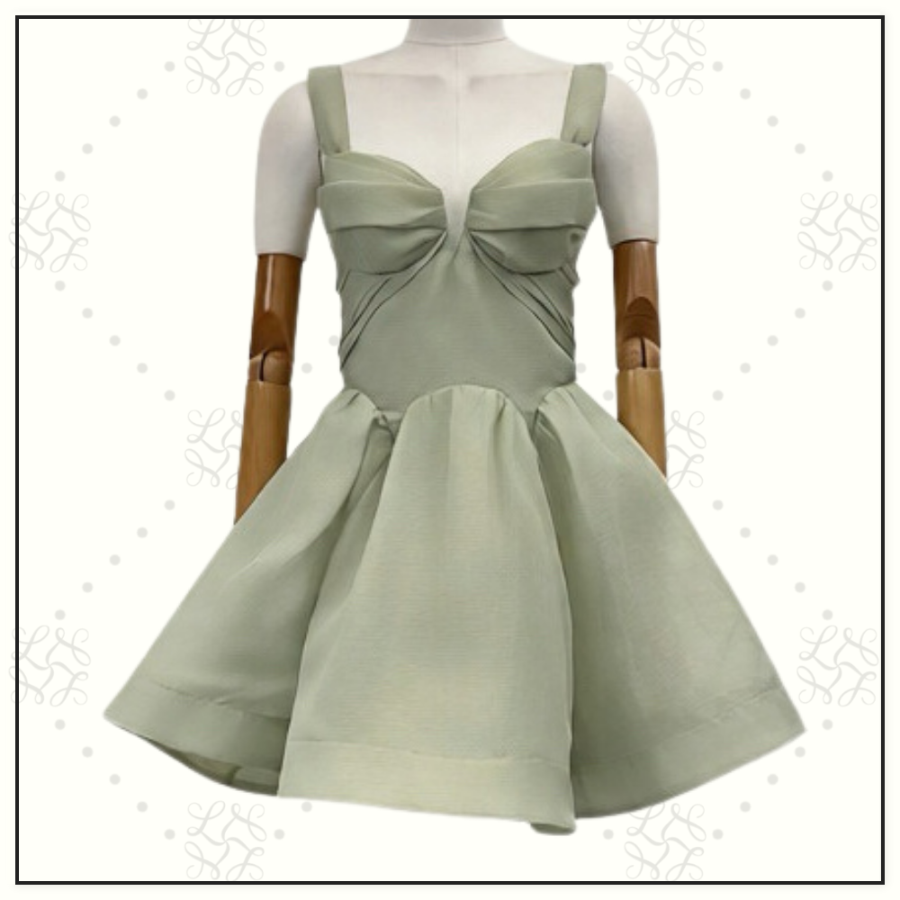 REBELLION DRAPE MINI DRESS