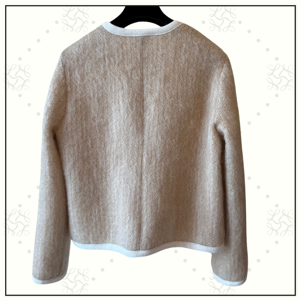 MOHAIR & WOOL JACKET & MINI SKIRT