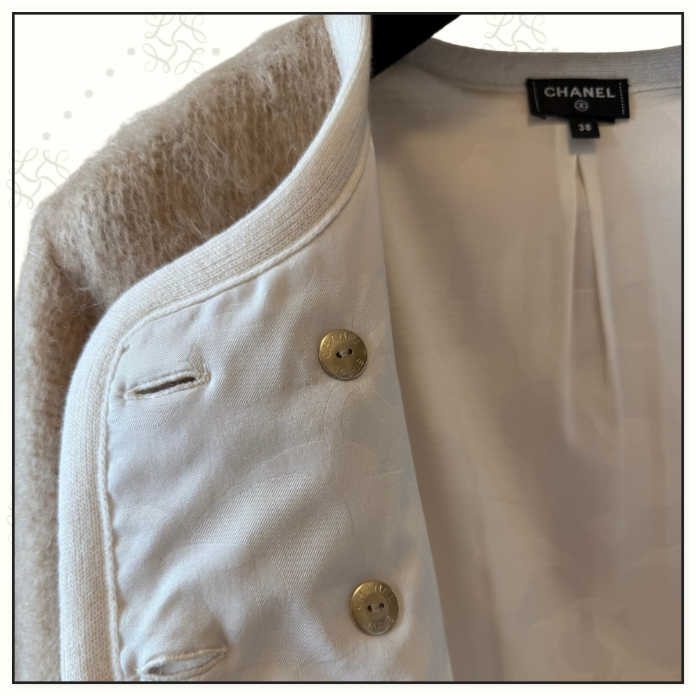 MOHAIR & WOOL JACKET & MINI SKIRT