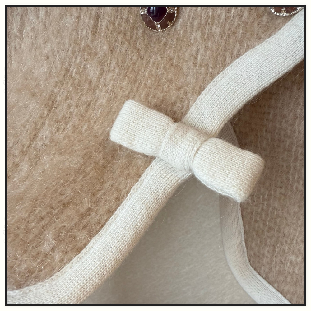 MOHAIR & WOOL JACKET & MINI SKIRT