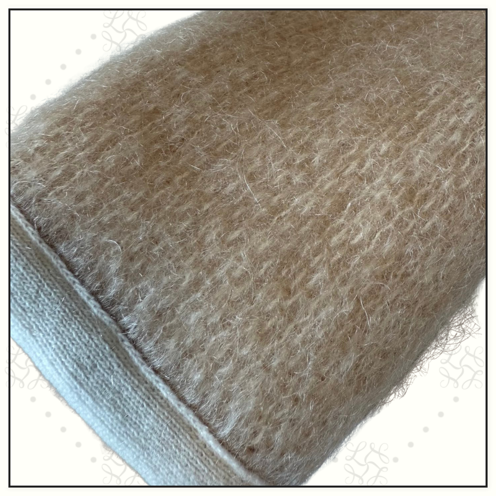 MOHAIR & WOOL JACKET & MINI SKIRT