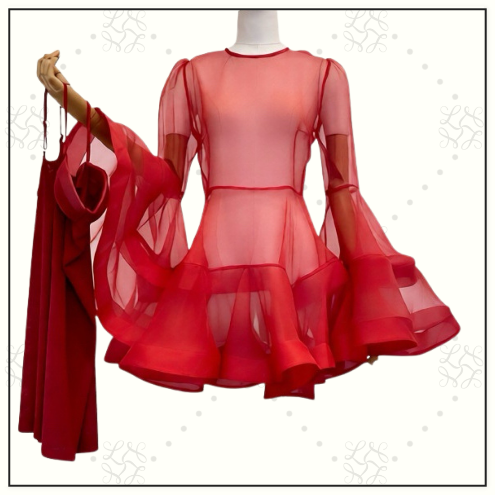 REBELLION LANTERN MINI DRESS