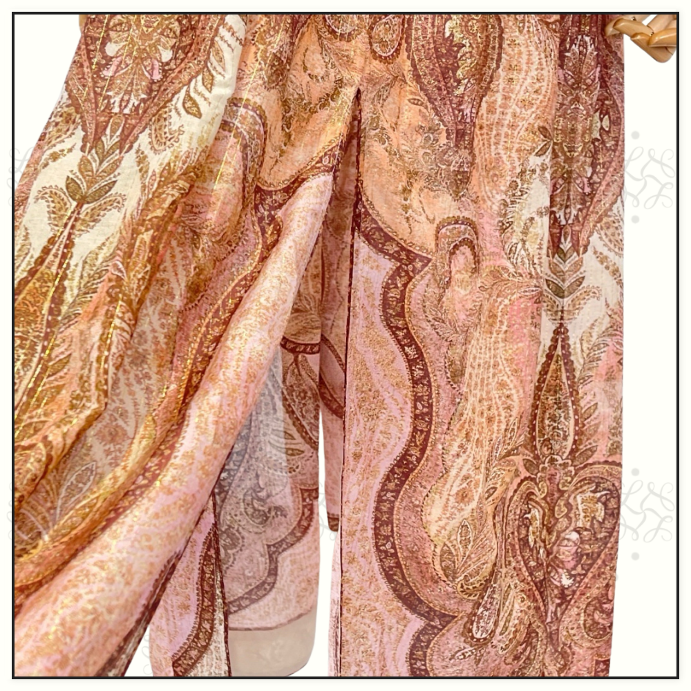 WANDERLUST PLUNGE MIDI DRESS