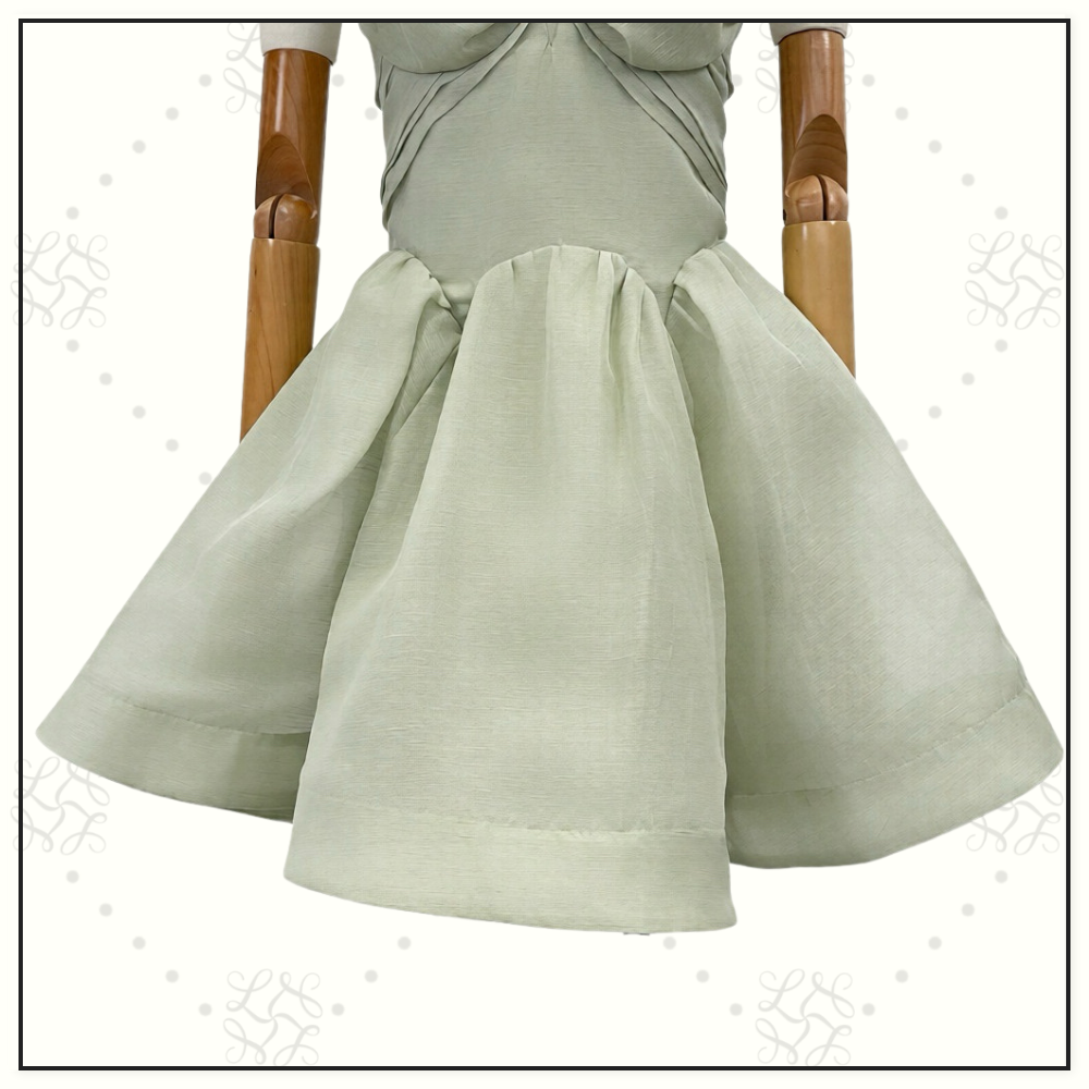 REBELLION DRAPE MINI DRESS