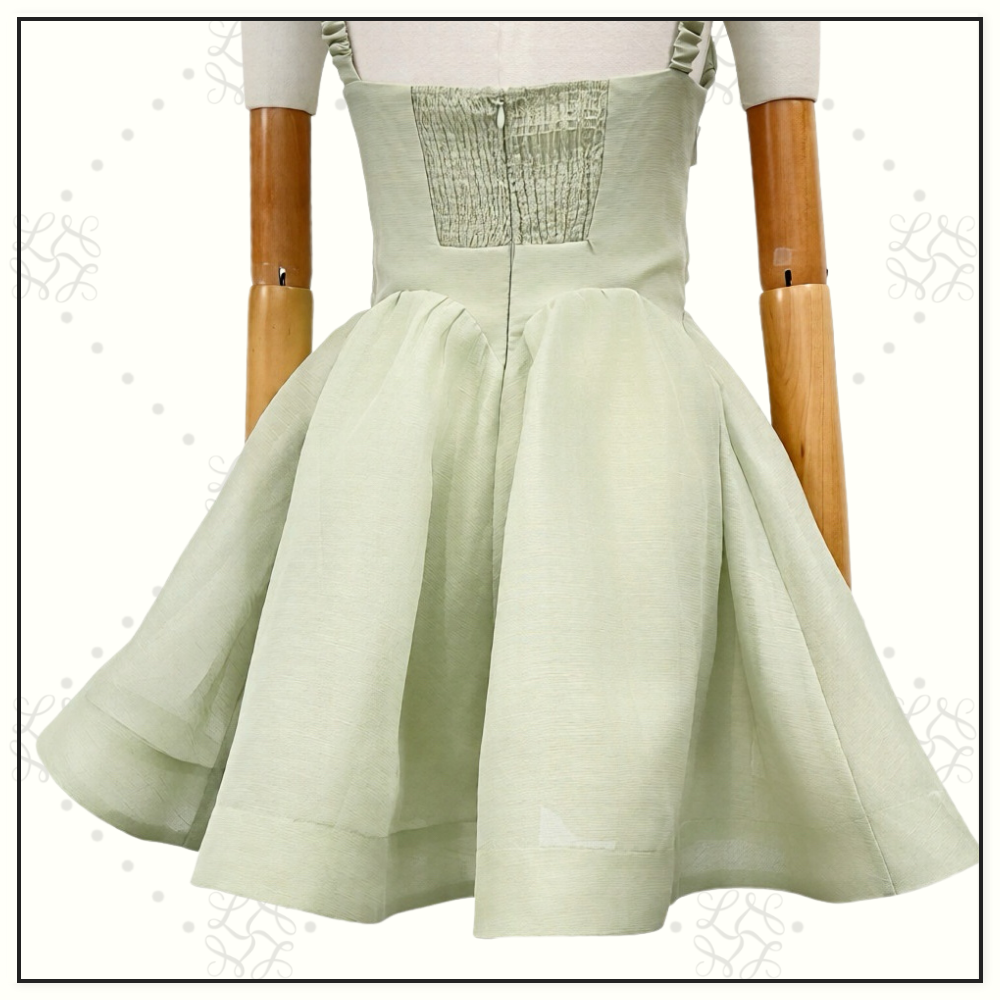 REBELLION DRAPE MINI DRESS