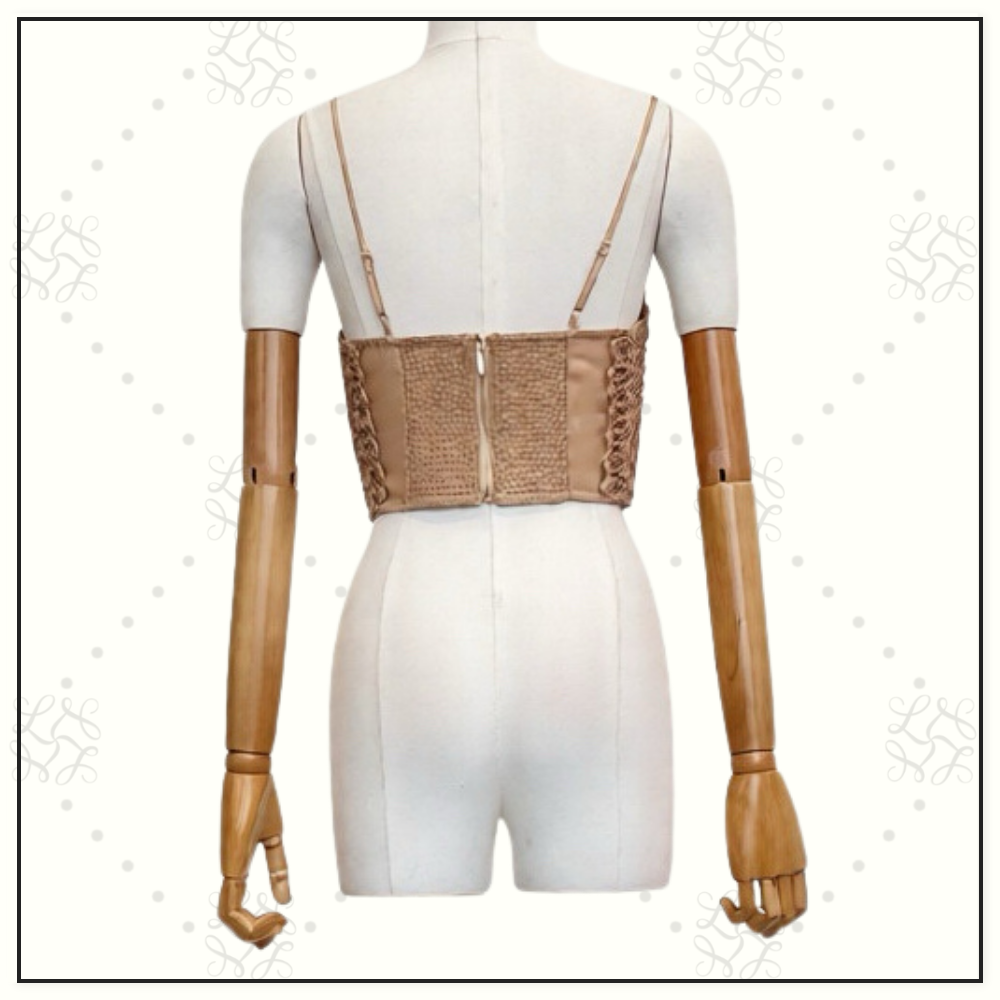 REBELLION BEADED BODICE & MIDI SKIRT