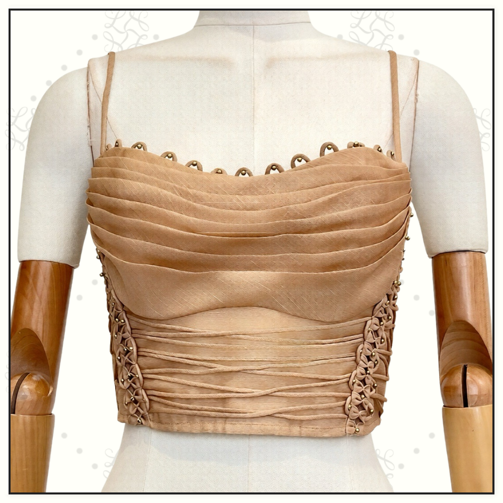 REBELLION BEADED BODICE & MIDI SKIRT